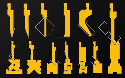 (image for) Bending machine mold E